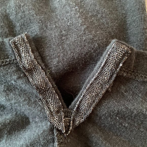 CAT & JACK Swan Long Sleeve T-Shirt, Black, Size: L (10/12) - Picture 6 of 6